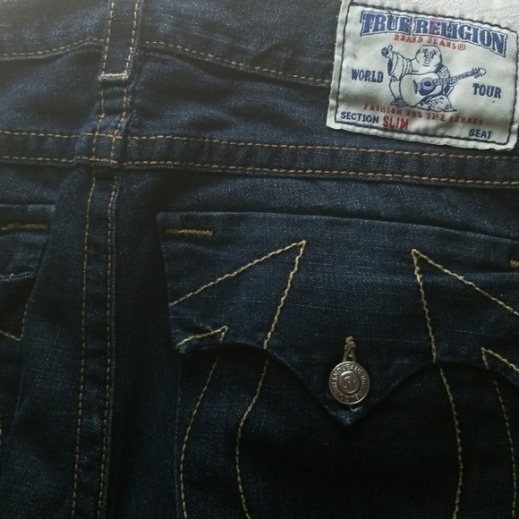 True Religion Other - True Religion men's jeans SLIM 34×33 Dark Wash